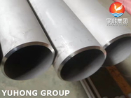 ASTM A312 TP304H Stainless Steel Pipa Mulus Cold Rolled Aplikasi Suhu Tinggi
