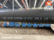 ASTM A335 / ASME SA335 P22 Beveled Seamless Boiler Tubes Pipa Baja Karbon