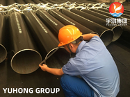 ASTM A106 GR.B Carbon Steel Seamless Pipe Layanan Suhu Tinggi