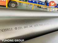 ASME SB407 UNS N08811 Incolloy 800HT Nikel Alloy Seamless Pipe