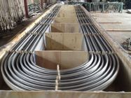 Stainless Steel U Bend Tabung ASME SA213 / SA213M-2013 TP316Ti 19,05 mm x 1,65 mm x 6096mm Min Dinding Tebal