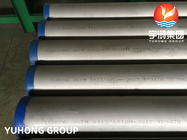Pipa Seamless Stainless Steel ASTM A312 TP347H Penukar Panas Minyak Kimia Gas