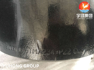 ASTM A234 WP9 / WP11 Carbon Steel Fitting Elbow Tee Untuk Dilapisi Minyak Pipa