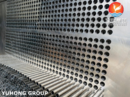 ASTM A182 316L Stainless Steel Forged Tube sheet untuk penukar panas
