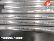 ASTM B163 UNS N02200 Nikel Alloy Steel Seamless Tube Untuk Penukar Panas