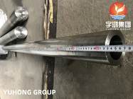 ASTM B729 UNS N08020 Nikel Alloy Steel Seamless Round Tube Untuk Boiler