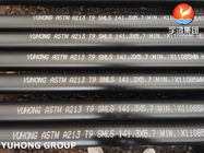 ASTM A213 T9 Stainless Steel Alloy Seamless Tube Untuk Minyak Dan Petrokimia