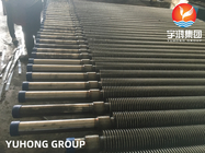 ASME SA213 ASTM A213 T12 SMLS ALLOY STEEL FINNED TUBE WITH HFW RINES STEEL FIN untuk SUPERHEATER