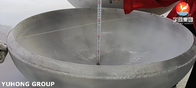 ASTM SA240 321 Kepala elips baja tahan karat untuk penukar panas tabung dan cangkang
