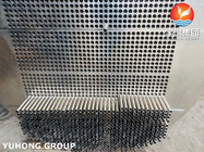 ASTM Heat Exchanger Mengumpulkan Tube Sheet Dan Support Plate 304 316 / Titanium / C276