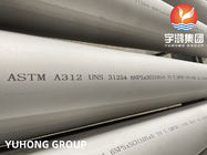 ASTM A312 UNS S31254 (6% Moly, 1,4547), 254MO, Dingin Menggambar Dan Cold Rolling, Stainless Stel Seamless Pipe