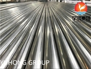 ASME SA249 TP304 Stainless Steel Terang Dilas Tabung Tabung Bulat