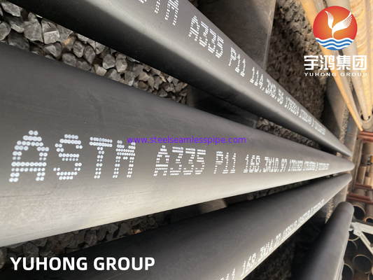 ASTM A335 Grade P11 Alloy Steel Seamless Pipe Untuk Reaktor Nuklir Pesawat Luar Angkasa