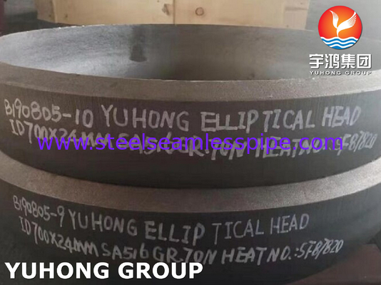 Carbon Steel Elliptical Head Produsen ASTM A516 Gr.70 Untuk Oli
