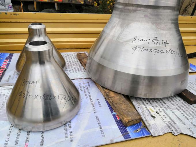 ASTM B366 Fitting Pipa Baja Siku / Butt Weld Tube Stainless Steel