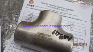 ASTM B366 Inconel 625 Tee Butt Weld Fittings ANSI B16.9, Penetrant Inspeksi