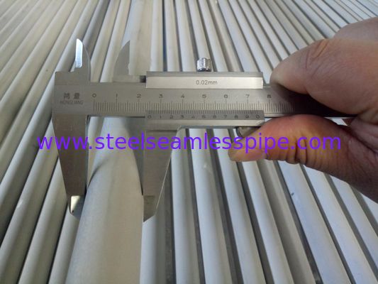 Stainless Steel Seamless Tabung ASTM A213 ASME SA213 -10a 0Cr18Ni12Mo2Ti TP316Ti UNS S31635 1,4571