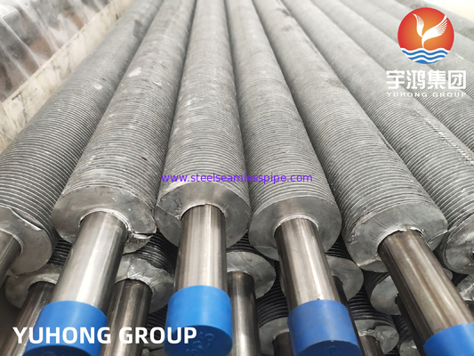 ASME SA249 TP304 tabung sirip yang diekstrusi 304 stainless steel untuk penukar panas