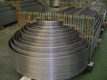 Tabung penukar panas, Tipe tikungan U, Tabung penukar panas baja tahan karat ASTM 213, ASME SA213, ASTM A789, ASME SA789
