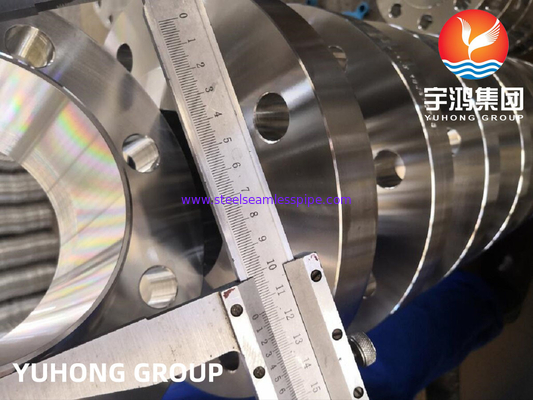 ASTM B462 Alloy Al6XN, UNS N08367 WNRF Flanges baja paduan nikel CL3000 untuk minyak dan gas