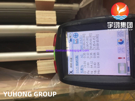 ASME SB444 Inconel 625 / UNS N06625 Nikel Alloy Steel U Bend Seamless Tube