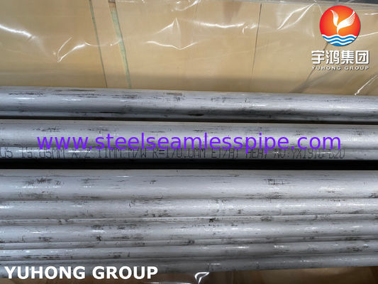 ASME SA789 SAF2205 / UNS S32205 Duplex Steel U Bend Tube Tabung Penukar Panas