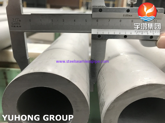 STAINLESS STEEL SEAMLESS PIPA HOLLOW BAR ASTM A312 EN10216-5 Tungku TABUNG 1.4841 TP314