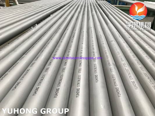 STAINLESS STEEL SEAMLESS PIPA HOLLOW BAR ASTM A312 EN10216-5 Tungku TABUNG 1.4841 TP314