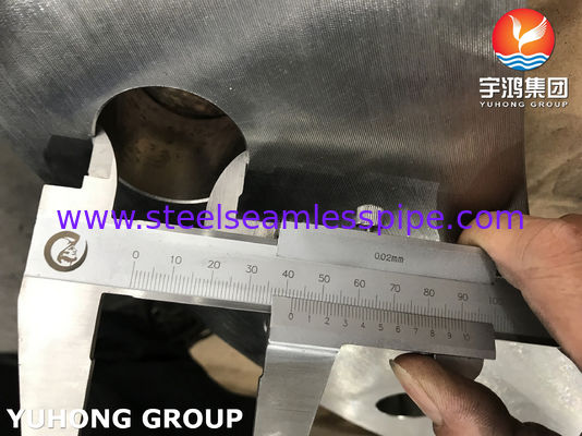 ASTM A240 Alloy 904L / UNS N08904 AWWA C207 Ring Type Flange untuk Layanan Perairan