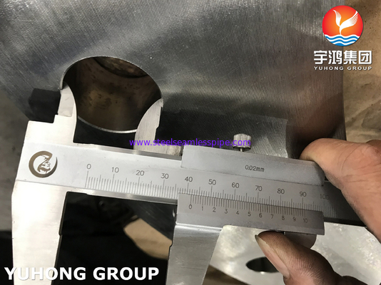 ASTM A240 F904L / UNS N08904 AWWA C207 Flange tipe cincin untuk layanan air
