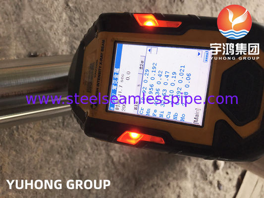 PIPA ASTM B729 ALLOY 20 / UNS NO8020 HASTELLOY SEAMLESS 100% UT