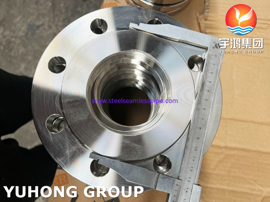 BS4504 (EN 1092-1) F316L Flange Screwed stainless steel, Benang BSPP PN16 Tipe ditempa