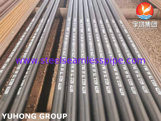 ASTM A213 T5 Alloy Steel Seamless Tube Hot Finished untuk aplikasi penukar panas dan boiler dengan ukuran yang disesuaikan