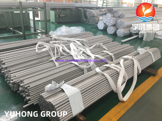 ASTM A213 TP310S Tabung Stainless Steel Seamless Acar Untuk Penukar Panas Dan Boiler