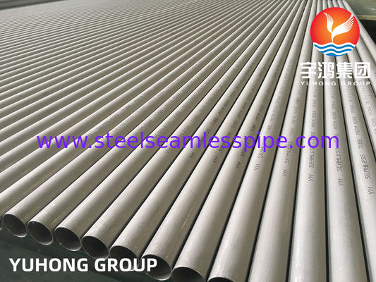 ASTM A269 TP304 Stainless Steel Seamless Tube Piled Annealed untuk Penukar Panas dengan Uji PMI