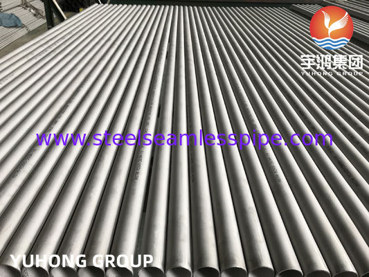 ASTM A269 TP304 Stainless Steel Seamless Tube Piled Annealed untuk Penukar Panas dengan Uji PMI