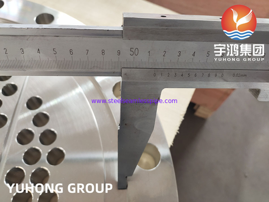 ASTM A182 F316L / UNS S31603 / 1.4404 Lembar tabung penukar panas baja tahan karat