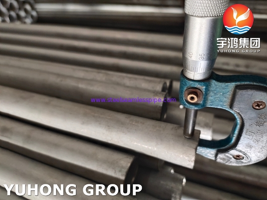ASTM A789 S31803 / 2205 Tabung Stainless Steel Duplex Untuk Aplikasi Umum