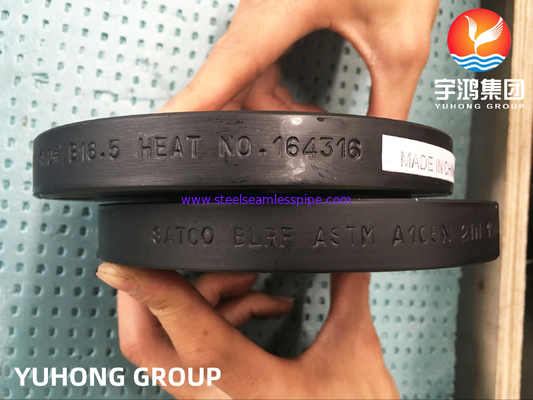 A105 Low Carbon Steel Blind Flange, Dipalsukan Dan Diormalkan, ASME B16.5 / EN1092-1, Digunakan Dalam Pipa Minyak Dan Gas