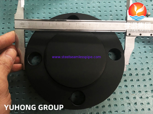 A105 Low Carbon Steel Blind Flange, Dipalsukan Dan Diormalkan, ASME B16.5 / EN1092-1, Digunakan Dalam Pipa Minyak Dan Gas