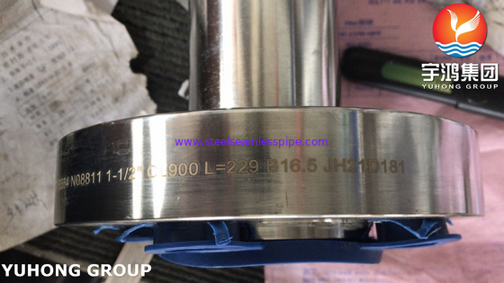 Incoloy Steel Astm B564 N08811 CL900 Flange Leher Las Panjang