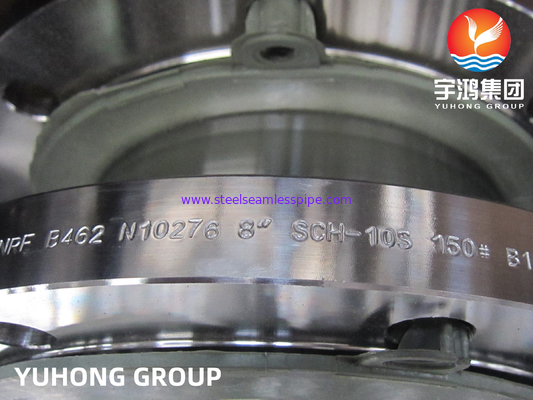 ASTM B462 UNS N10276 / Hastelloy C276 Flange Leher Las Paduan Nikel Flange WNRF