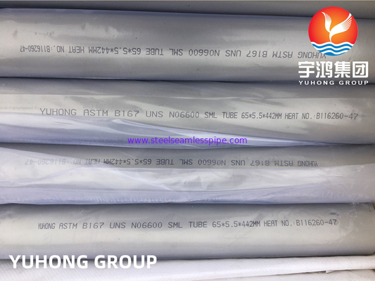 ASTM B167 Inconel 600 N06600 Nikel Alloy Seamless Pipe and Tube