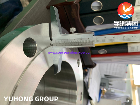 ASTM A182 F44 / Alloy 254 SMO / UNS S31254 Flange leher las baja tahan karat
