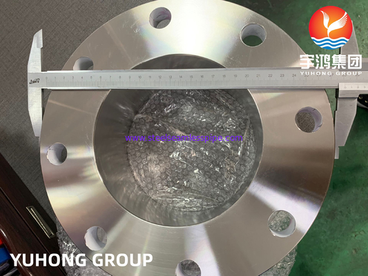 ASTM A182 F44 / Alloy 254 SMO / UNS S31254 Flange leher las baja tahan karat