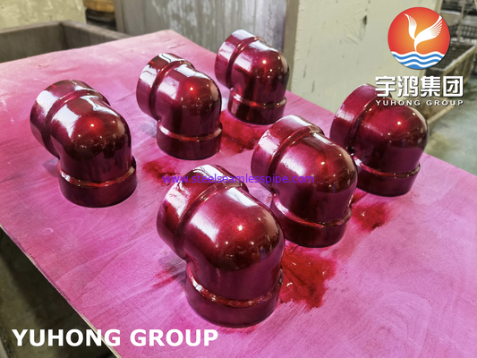A182 F53 Socket Weld Elbow, UNS S32750 Super Duplex Steel Forged Fitting