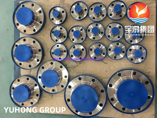 ASTM B151 C70600 2.0872 Flange Weldneck Tempa Paduan Cu-Ni RF B16.5