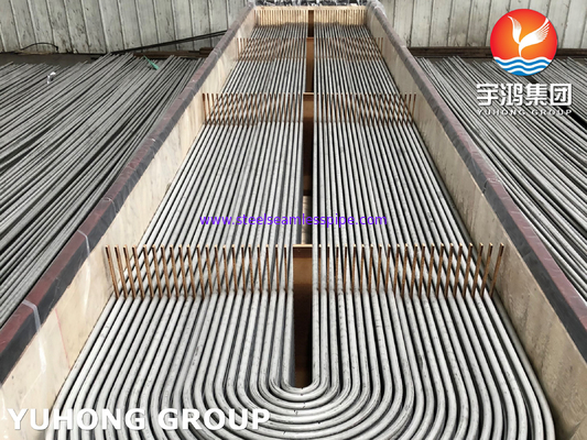 U Bending ASTM A213 TP304L Stainless Steel Untuk Boiler dan Heat Exchanger