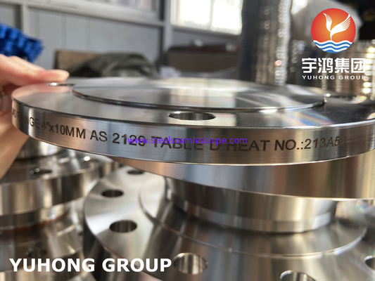 A182 F316L Blind Flange stainless steel, digunakan dalam sistem pipa bertekanan, B16.5 / AS2129 TABEL D