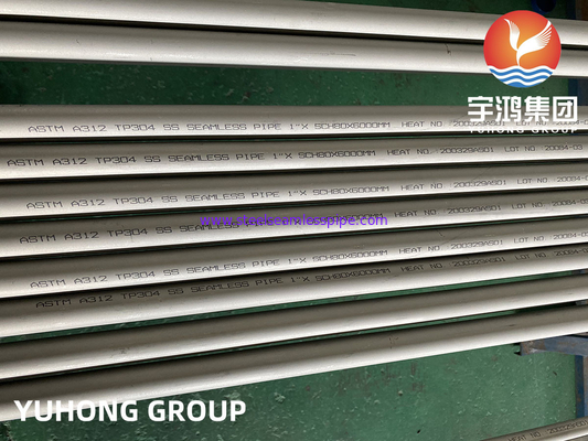 Pipa tanpa jahitan dari stainless steel ASTM A312 TP304, Penggunaan minyak dan gas